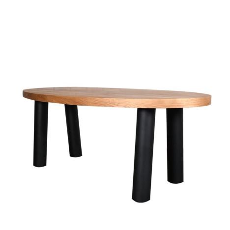 ヴェナーホワイトオークダイニングテーブルトップ