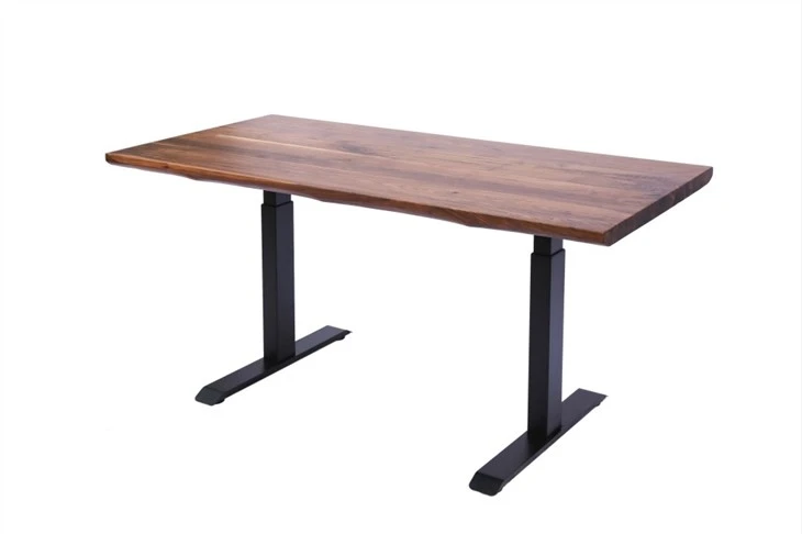 Solid Black Walnut Wood Office Desk Top Factory